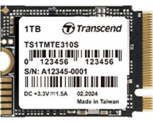 SSD 1TB SSD Transcend MTE310S 1TB M.2 2230 PCI-E x4 Gen4 NVMe (TS1TMTE310S)