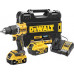 Dewalt udarowa „100 lat” z silnikiem bezszczotkowym 18V XR- 2 x akumulator 5AH TSTAK DCD100YP2T-QW