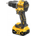 Dewalt udarowa „100 lat” z silnikiem bezszczotkowym 18V XR- 2 x akumulator 5AH TSTAK DCD100YP2T-QW