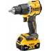 Dewalt udarowa „100 lat” z silnikiem bezszczotkowym 18V XR- 2 x akumulator 5AH TSTAK DCD100YP2T-QW