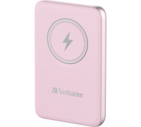 Verbatim Verbatim Charge 'n' Go Magnetic Wireless 10000mAh USB-C PD 3.0 Pink