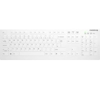 Cherry CHERRY Keyboard AK-C8112 Medical wireless sealed [DE] white IP68 kabellos, vollversiegelt, IP68