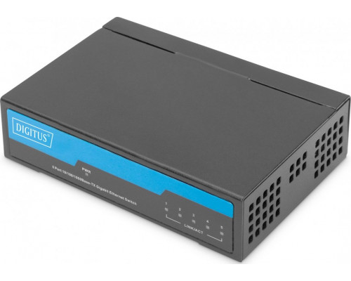 Switch Digitus Digitus   Gigabit, 5-port, niezarządzalny