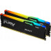 Kingston Fury Beast RGB, DDR5, 64 GB, 6400MHz, CL32 (KF564C32BBEAK2-64)