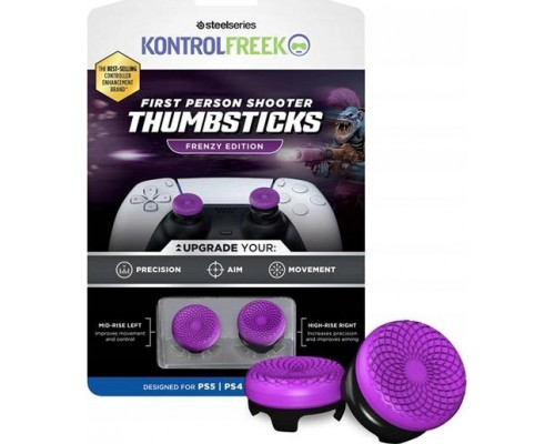 SteelSeries SteelSeries KontrolFreek Frenwith y FPS, Thumbstick, PS5 & PS4 - Purple/Black