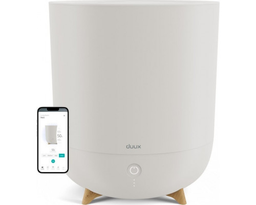 Duux Duux | Smart Humidifier | Neo | Water tank capacity 5 L | Suitable for rooms up to 50 m² | Ultrasonic | Humidification capacity 500 ml/hr | Greige