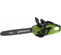 Greenworks 40V pilarka łańcuchowa 40 cm Greenworks GD40CS18K2X zestaw ładowarka + 2x aku 2Ah