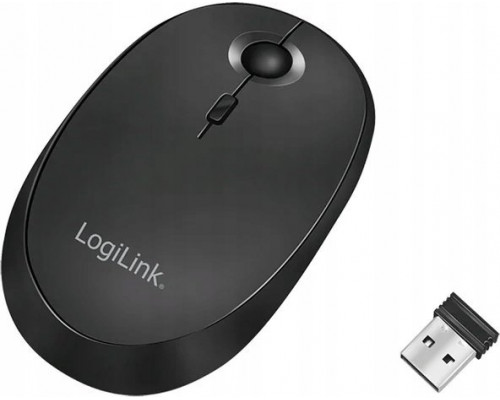 LogiLink LogiLink Maus Funk & Bluetooth,2.4GHz,800/1200/1600dpi,schw.