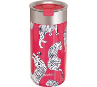 Quokka Quokka Boost Coffee Tumbler - Thermal mug of steel stainlessj with infuser 400 ml (Tigers)