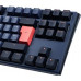 Ducky One 3 Cosmic Blue TKL Gaming Tastatur, RGB LED - MX-Ergo-Clear