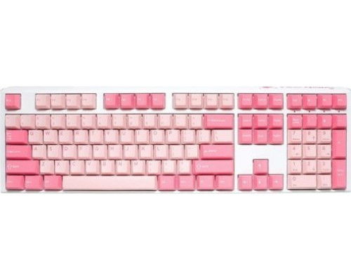 Ducky Ducky One 3 Gossamer Pink Gaming Keyboard - MX-Ergo-Clear (US)