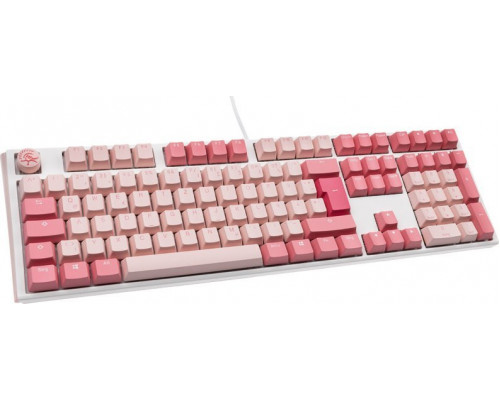 Ducky Ducky One 3 Gossamer Pink Gaming Tastatur - MX-Ergo-Clear