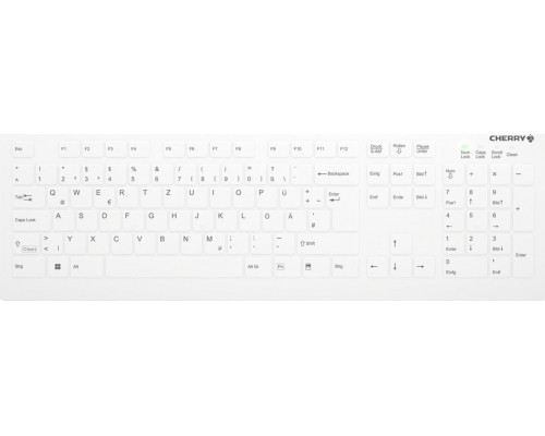 Cherry CHERRY ACTIVE KEY MTA AK-C8112 Corded DE-Layout weiß
