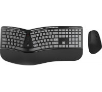 Conceptronic CONCEPTRONIC Wireless Keyboard+Mouse,ergo,Layout US       sw