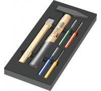 Wera Wera 9782 foam insert hammer set 1, 6 pieces (black/gray, in foam insert for workshop trolley)