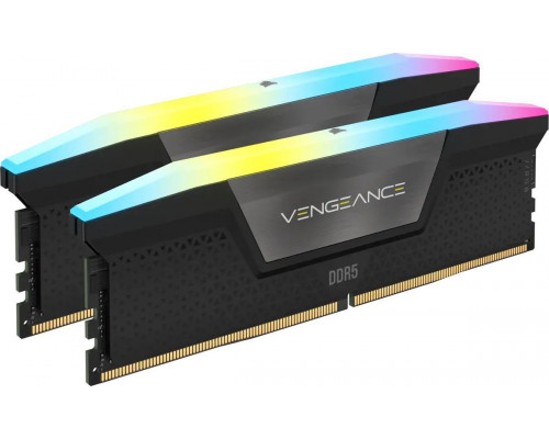 Corsair Vengeance RGB, DDR5, 32 GB, 6200MHz, CL36 (CMH32GX5M2E6200C36)