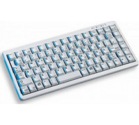 Cherry CHERRY Compact-Keyboard G84-4100 klawiatura USB + PS/2 AZERTY Szary