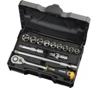 Felo TOOLKITI 1/2'' FELO ERGONOMIC 12CZ + GRZECHOTKA (1 KPL)