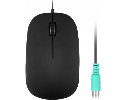 Perixx Mouse, Perixx PERIMICE-201 P B, optical, PS/2, black