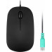 Perixx Mouse, Perixx PERIMICE-201 P B, optical, PS/2, black