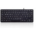 Perixx Perixx PERIBOARD-332B DE-Layout, Mini keyboard, USB wired, backlight, black