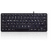 Perixx Perixx PERIBOARD-332B DE-Layout, Mini keyboard, USB wired, backlight, black