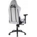 Deltaco Žaidimų kėdė Deltaco DC440 iš minkšto Alcantara audinio Gaming Chair, Pilka