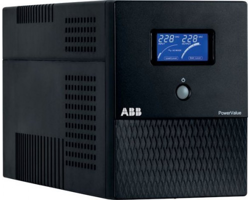 UPS ABB ABB UPS POWERVALUE 11LI PRO 1000 VA LINE-INTERACTIVE TOWER UPS