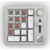 Triton Glorious GMMK Wireless Numpad - Fox Switches, grey/white