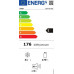Candy Candy | Refrigerator | CDG1S514ES | Energy efficiency class E | Free standing | Double Door | Height 142.8 cm | Fridge net capacity 170 L | Freezer net capacity 41 L | 41 dB | Silver
