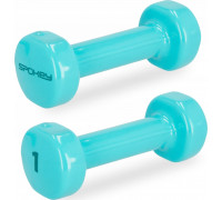 Spokey Dumbbells vinyl 2x 1 kg Spokey SHAPE