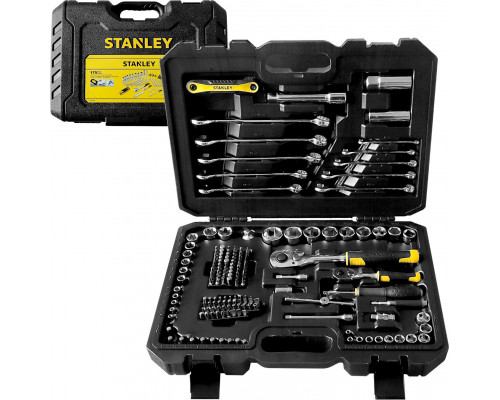 Stanley STANLEY ZESTAW KLUCZY 175cz. 1/4 - 1/2