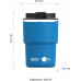 Asobu Asobu - Pick Me Up Blue - Thermal mug 360 ml Asobu Asobu - Pick Me Up Blue - Thermal mug 360 ml