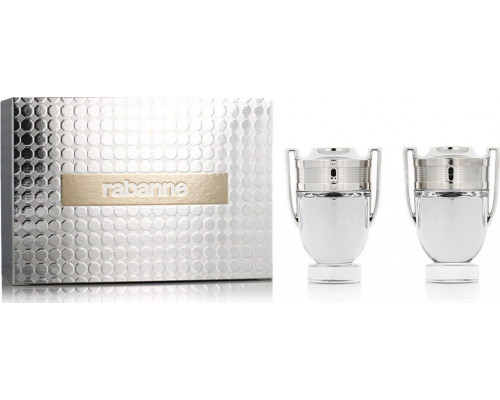 Paco Rabanne Perfumy Męskie Paco Rabanne Invictus EDT 50 ml x 2