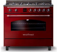 VestFrost VESTFROST VC-993wnPBR Bordowa GAZOWO-ELEKTRYCZNA  wolnostojąca
