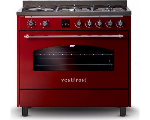 VestFrost VESTFROST VC-993wnPBR Bordowa GAZOWO-ELEKTRYCZNA  wolnostojąca