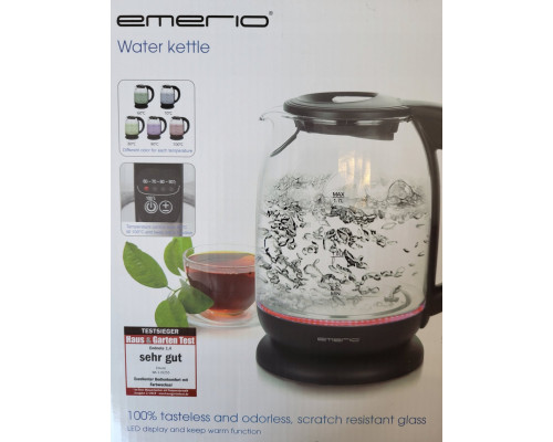 Emerio Emerio Wasserkocher, 1.7L, kabellos, Farbwechsel