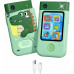 Xrec Aparat Cyfrowy 48mp Kamera 1080p Dla Dziecka Gry Latarka Mp3 Budzik Telefon / Bls-i9 / Green Dinozaur