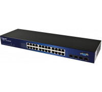 Switch Allnet 24+4P Allnet ALL-SG8428M M