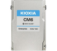 SSD 800GB SSD Kioxia KIOXIA CM6-V Series KCM61VUL800G 800 GB 3 DWPD 2,5" 63,5mm PCIe 4.0 NVMe U.3 SSD