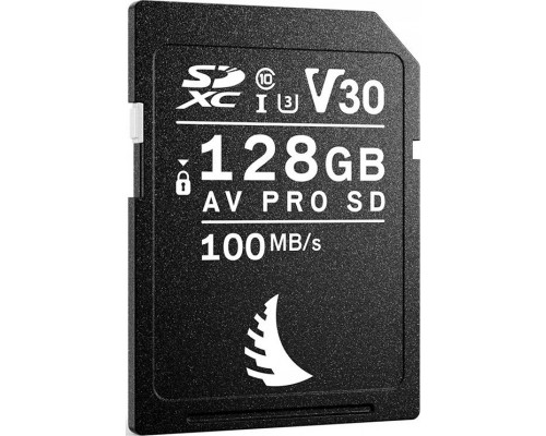 SD  Angelbird AV PRO UHS I 128GB SDXC V30 Memory Card
