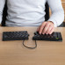 R-GO Tools R-Go Tools Ergonomiczna R-Go Split Break klawiatura, z oprogramowaniem do robienia przerw, QWERTZ (DE), Bluetooth, czarna