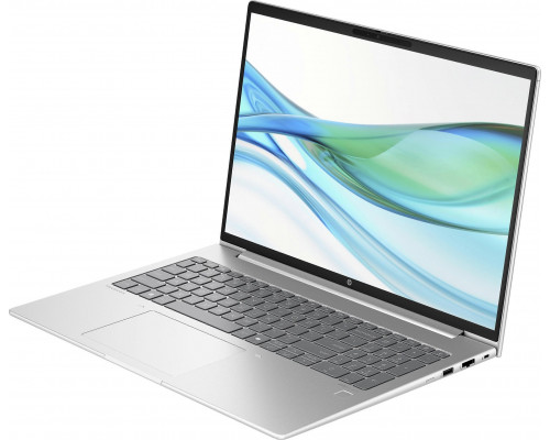 Laptop HP HP ProBook 465 G11 Notebook - Wolf Pro Security - AMD Ryzen 5 7535U / 2.9 GHz - Win 11 Pro - Radeon 660M - 8 GB RAM - 256 GB SSD NVMe - 40.6 cm (16") IPS 1920 x 1200 - Wi-Fi 6E, Bluetooth - Kunststoff in Pike Silver - kbd: Deutsch - mit HP 