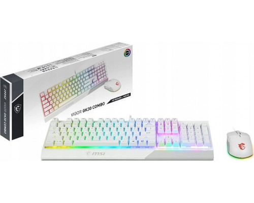 MSI MSI Vigor GK30 Combo White DE Keyboard+Maus S11-04DE305-CLA