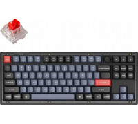 Keychron Keychron V3 TKL 80% Fully Assembled Knob K Pro Red Switch Frosted Black QMK/VIA