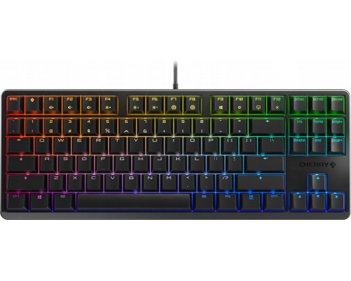 Cherry CHERRY MX BOARD 1.0 TKL, Tenkeyless (80 - 87%), USB, Mechanical, QWERTY, RGB LED, Black