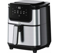 AEG AEG AF6-1-4ST, Hot air fryer, 3.5 L, 80 °C, 200 °C, Single, Black, Stainless steel