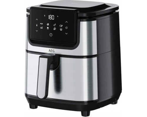 AEG AEG AF6-1-4ST, Hot air fryer, 3.5 L, 80 °C, 200 °C, Single, Black, Stainless steel