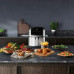 AEG AEG AF6-1-4ST, Hot air fryer, 3.5 L, 80 °C, 200 °C, Single, Black, Stainless steel