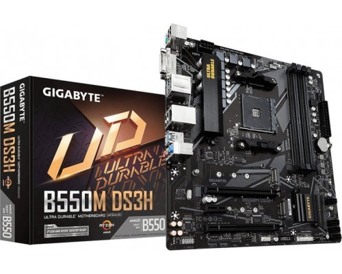 Gigabyte Gigabyte B550M DS3H AMD B550 Socket AM4 micro ATX